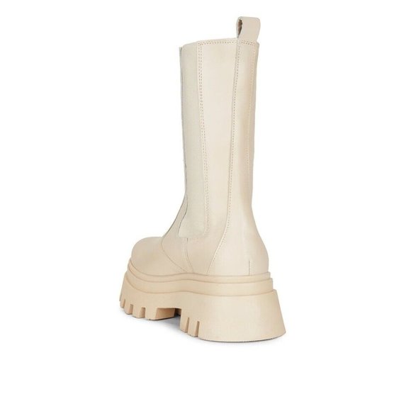 ALOHAS All Rounder Boots Cream Rubber Chunky - Picture 3 of 11